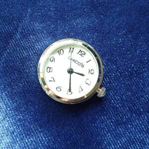 Chico's Watch Face with no setting jewelry maker artwork waiting to happen